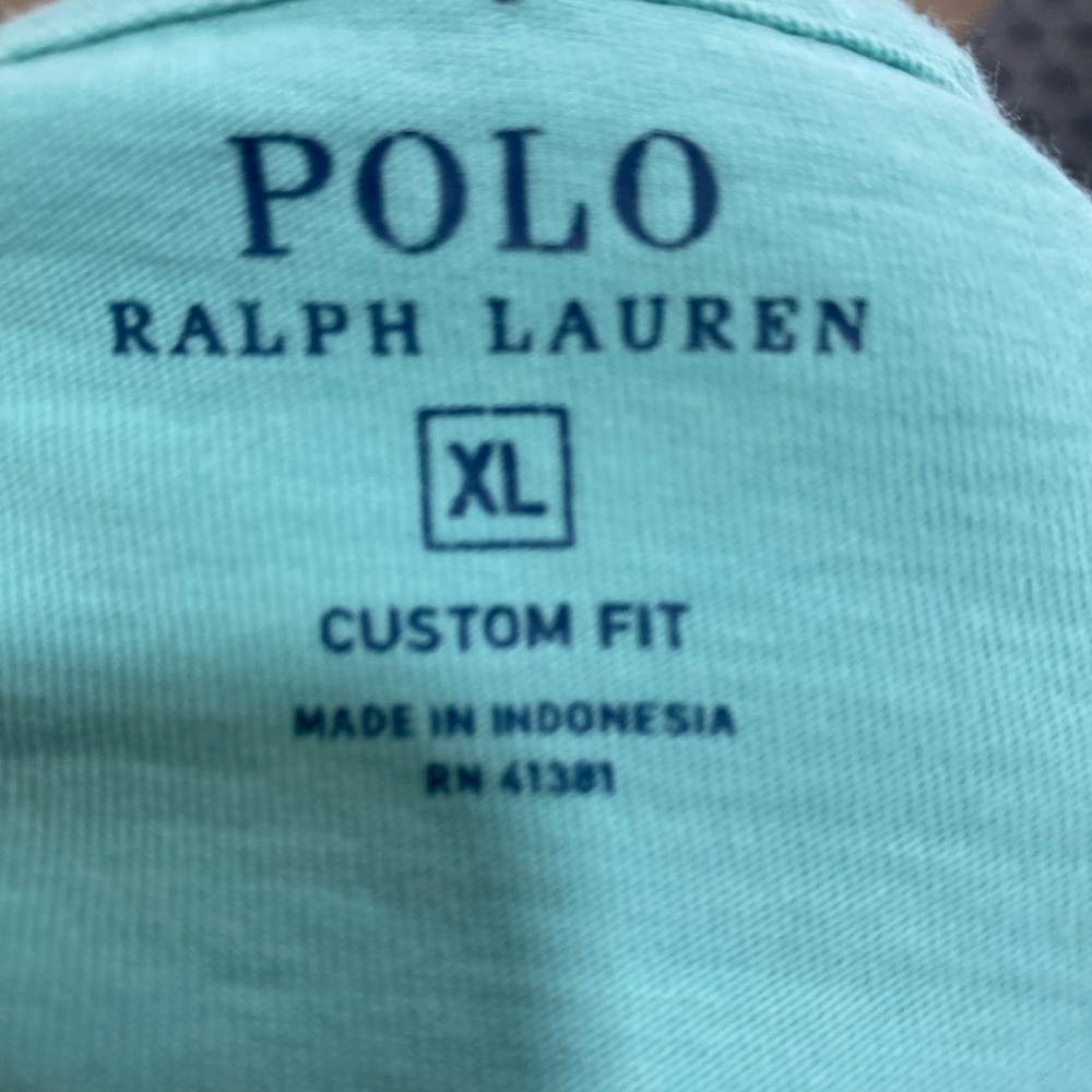 Boys Girls Women XL POLO Ralph Lauren Crew Neck Tee Shirt - Picture 4 of 4